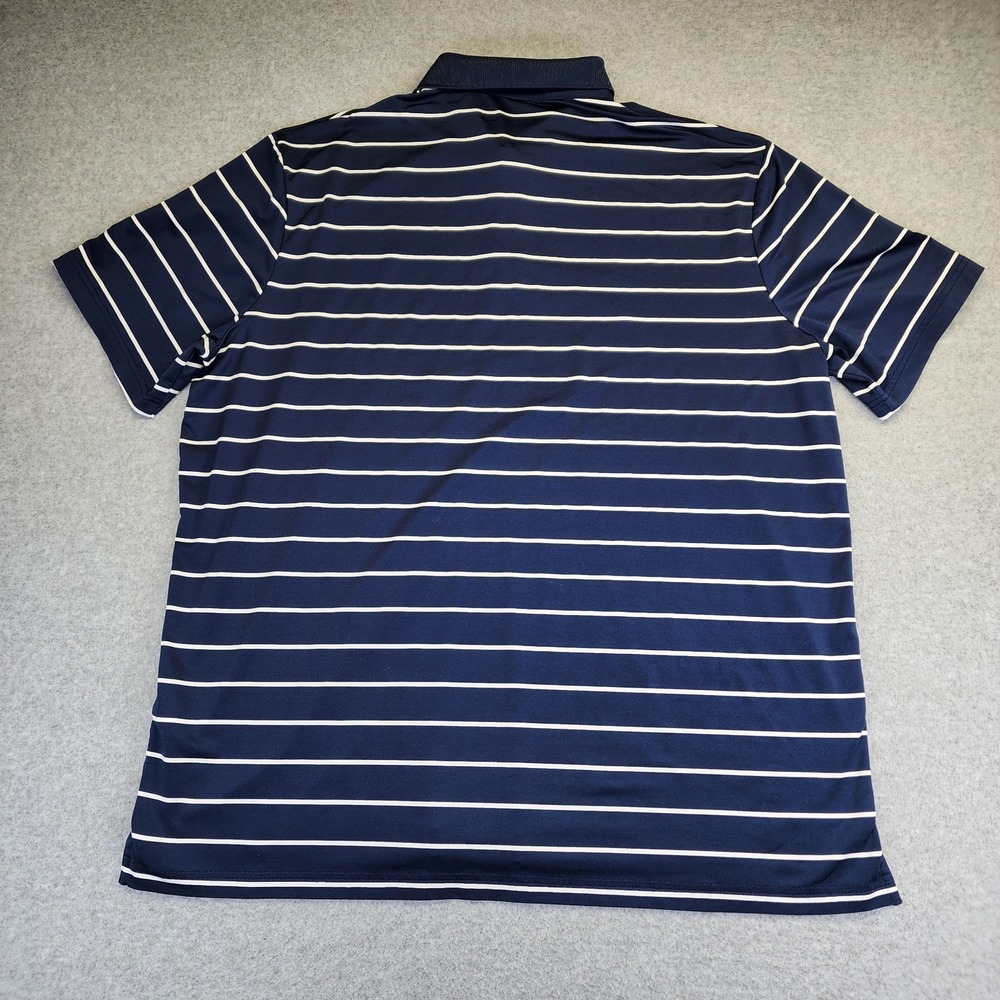 Polo Ralph Lauren Lot Of 2 Performance Polo Golf Shirts Mens XL Striped Wicking - Picture 4 of 10